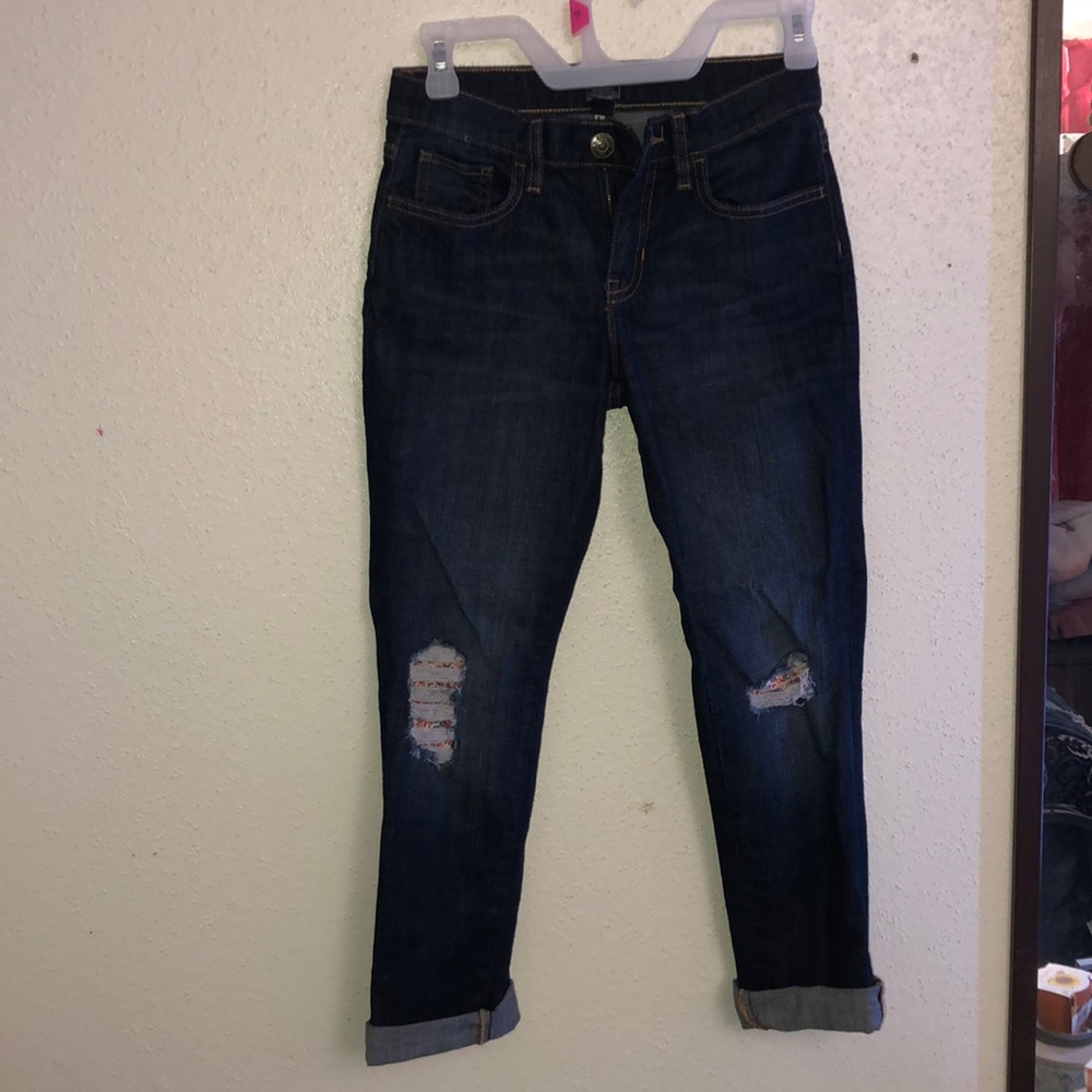 small bundle of jeans